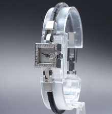 Gucci 102 Diamond Bezel Silver