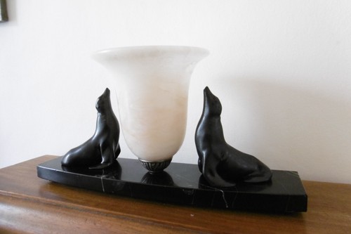 Lampe aux otaries - lampe, m