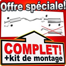 Echappement pour NISSAN TIIDA