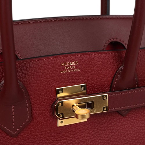 Hermès birkin rouge - hermès, 30