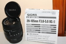 Zoom Sigma 28-105 mm AF-D pour