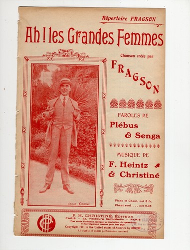 Fragson partition les - fragson, !