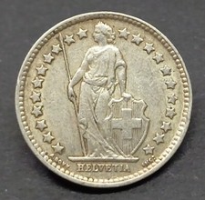 SUISSE 1/2 FRANC 1943 B -