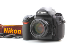[Almost Unused] Nikon F6 SLR 35mm Film Camera Body AF 50mm F/1.4 Lens From JAPAN