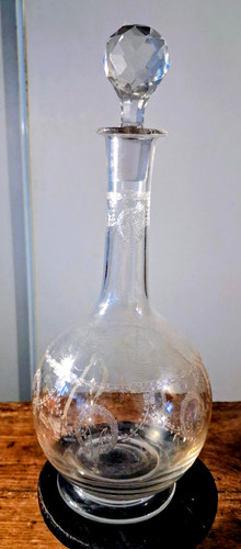Carafe eau cristal - a, grave