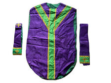 Chasuble Stole Priest Outfit Manipulate Liturgy Church Paramient Ceremony