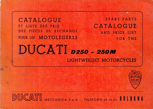 Ducati d250 diana - ducati, monza
