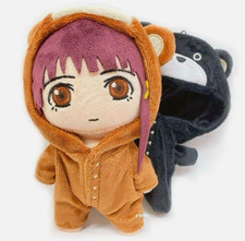 SET Serial Experiments Lain x Messa Store Lain Dress-Up Plush Set Brown & Black