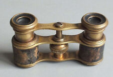 ANCIENNE PAIRE DE JUMELLES DE THEATRE EN METAL LIPSCHER A PARIS