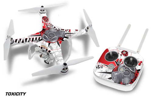 Dji phantom drone drapé - dji, rc