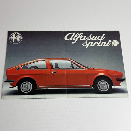 Alfa alfasud sprint folder - alfa,