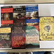 Diana Gabaldon Books Outlander Series 1 - 7 Paperbacks Like New