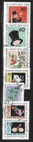 Hongrie 1963 yvert - hongrie, 1614/18
