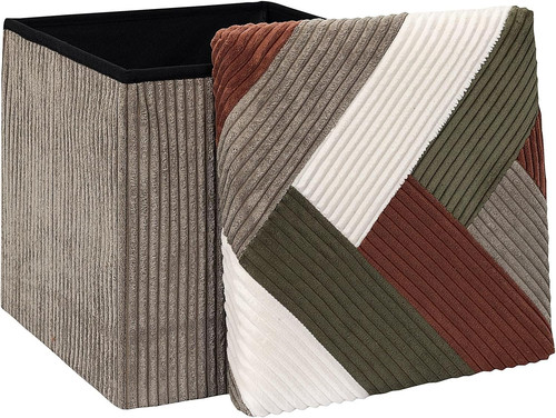 Coffre pouf pliable - -,