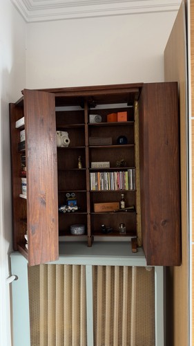 Bibliothèque bois marron - , 12