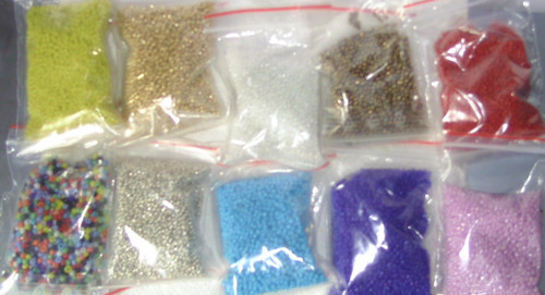 Perles rocaille 500g 10 - rocaille,