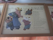 CADRE RELIEF "LE LOUP LA