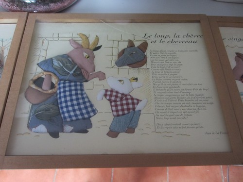 Cadre relief loup la - relief,