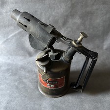 COLLECTABLE VINTAGE BRASS SIEVERT 542N SWEDEN KERO 1 PINT BLOWTORCH LAMP