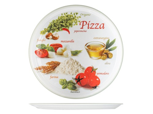 Saturnia assiettes pizza - assiettes, À