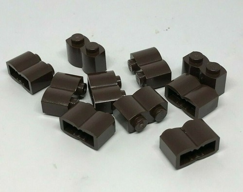 Lego 10x brique bûche 1 - lego, brique,
