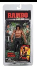 Figurines JOHN RAMBO first blood Part2 NECA film Cinéma Sylvester Stallone movie