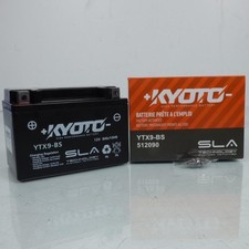 Batterie SLA Kyoto pour Quad CANNONDALE 440 Glamis 2003 YTX9-BS SLA / 12V 8Ah