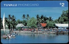 TUVALU - $2 Magnetic Card