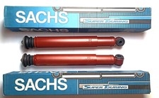 2x Sachs 607102 shock absorbers for Mercedes truck front axle on both sides