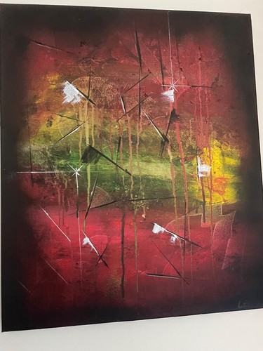Peinture sur toile moderne - sur,