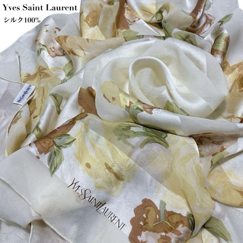 Foulard soie yves saint - foulard, en