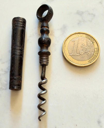 Ancien tire bouchon poche - ancien,