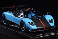 Pagani Zonda Cinque (Baby Blue/ Carbon) [Henson & Heaven] échelle 1/18