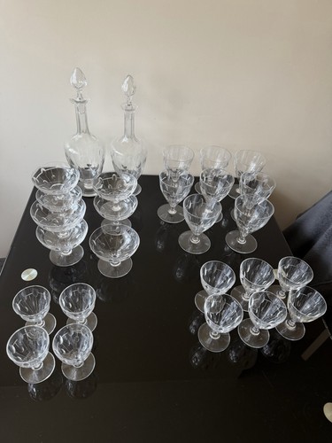 Servie verres cristal - servie,