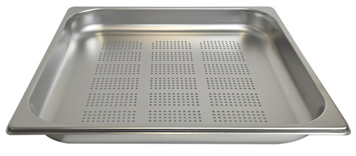 Bac gastro inox perforé 3 - inox, 2/3