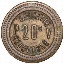 ND France Roulette 20 Centimes Replayable Token (11)