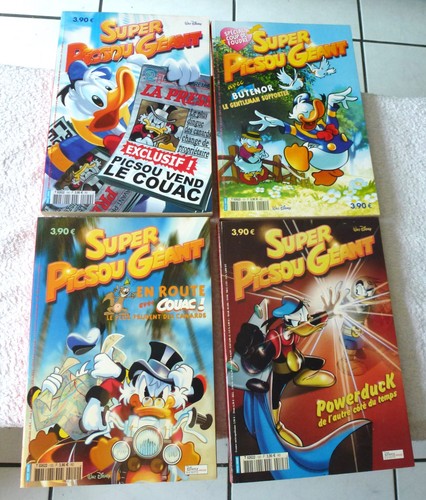 Lot super picsou - picsou, geant,
