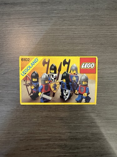 Lego 6102 castle mini figures - lego,