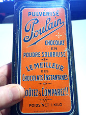 Boite publicitaire chocolat