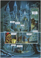 FAC-SIMILE D'UNE PLANCHE ORIGINALE DE L'AUTRE MONDE SIGNE PAR MAGNIN NEUF