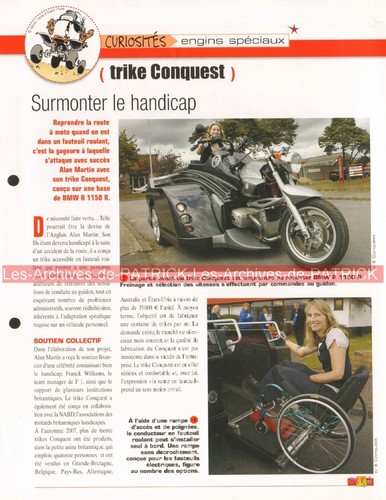 Trike conquest base bmw - bmw, r1150
