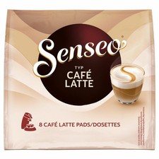Senseo Café Latte, Nouvelle Recette, 8 Dosettes de Café