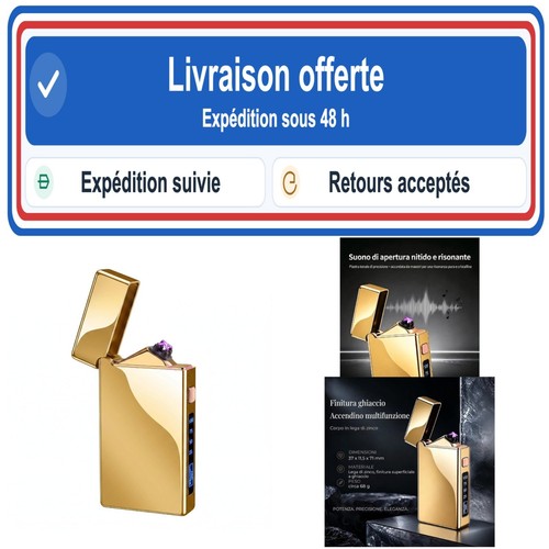 Briquet électrique double - briquet,