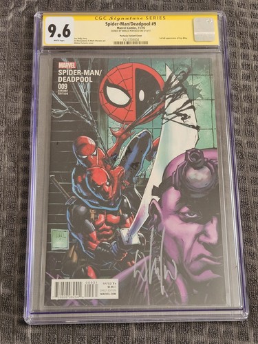 Cgc spider man deadpool - cgc,