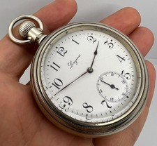 ANTIQUE  BIG LONGINES  POCKET WATCH TRADE MARK CAL  21.54