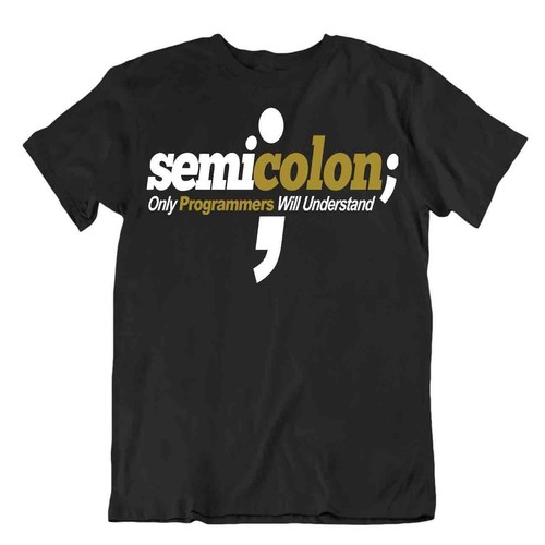 Point virgule tshirt - point,