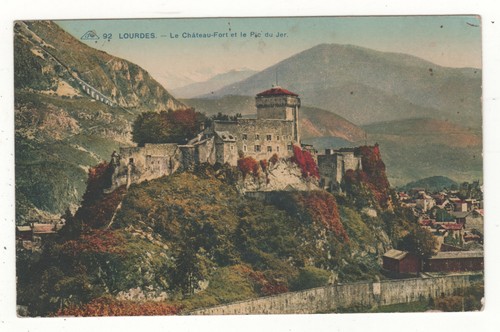 Cpa couleur lourdes - cpa,