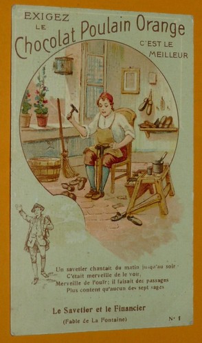 Chromo 1910 1920 chocolat - 1910-1920,