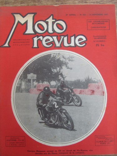 Ancienne revue moto - ancienne,