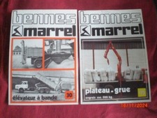 LOT OF 2 ADVERTISING LEAFLETS CRANE 115 AND LIFT 30 MARREL
